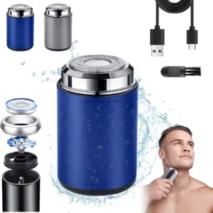 Mini Electric Shaver Portable Pocket-sized Men's Shaver, USB Rechargeable Waterproof Shaver Electric Beard Trimmer For Home, Car